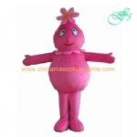 Yo Gabba Gabba Foofa cartoon mascot costume
