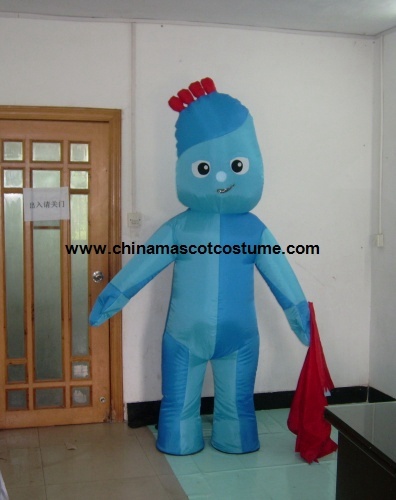 Inflatable Iggle Piggle cartoon mascot costume