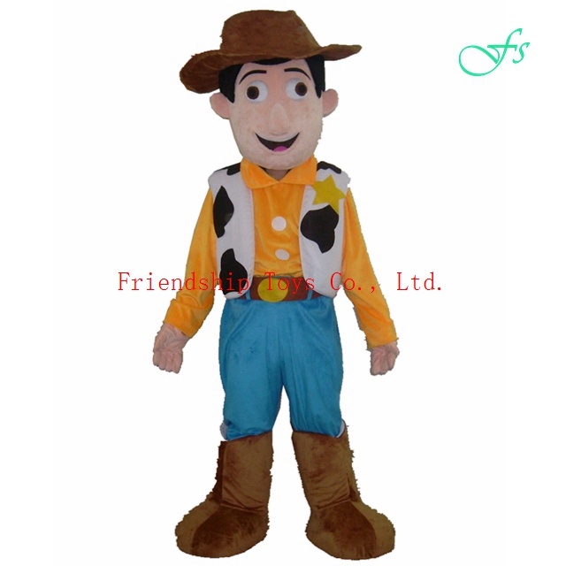 Woody disney cartoon character mascot costume