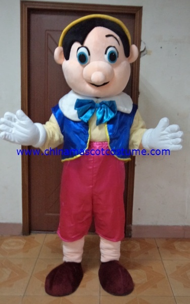 Pinocchio mascot costume for adult
