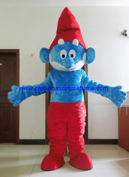 Papa smurfs animal mascot costume for adult