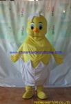 Incubate chick animal mascot costume