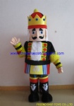 Nutcracker cartoon mascot costume