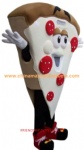 Pizza character costume for advertising