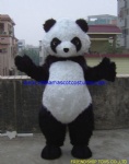 Panda character costume, panda mascot costume