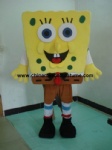 Spongebob cartoon character mascot costume