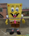Spongebob character mascot costume