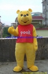 Disney Winnie cartoon mascot costume