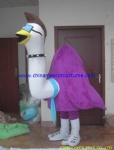 Ostrich animal mascot costume