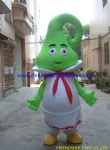 Customized logo character mascot costume