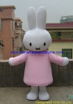 Miffy cartoon mascot, Miffy cartoon costume
