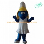 Smurfette cartoon costume, Smurfs character costusme
