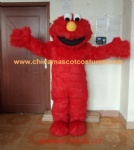 Elmo plush costume, Elmo character mascot