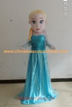 Frozen Elsa character costume, Elsa mascot costume