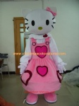 Hello Kitty china mascot costume, Hello Kitty costume