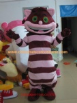 Pony cat character costume, Cheshire cat mascot costume