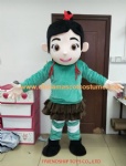 Wreck-It Ralph Vanellope cartoon mascot costume