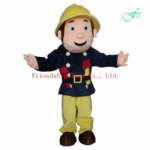 Fireman Sam mascot costume