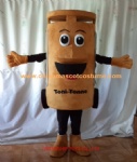 Customized trash can mascot costume