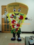 Pizza character mascot costume