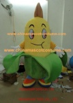 Customized corn mascot costume