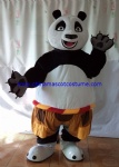 KungFu panda cartoon mascot costume