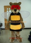 Bear with customized dress for parties