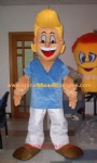Popeye character mascot costume
