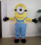Minion character mascot costume