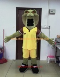 Snake plush mascot costume