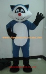 Raccoon cat animal mascot costume