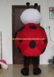 Ladybug insect character mascot costume