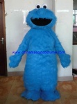 Cookies monster long plush mascot costume