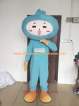 Summit boy customized mascot costume