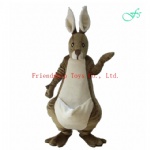 Brown kangaroo 2019 mascot costume