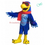 Blue bird guangzhou costume, mascot costume
