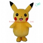 Picachu cartoon mascot costume