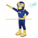 Superman cartoon character costume