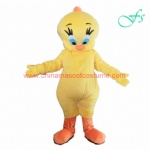 Lovely Tweety character costume, Tweety mascot costume