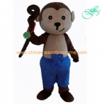 Monkey cartoon mascot costume, Monkey character costume