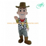 Woody in Story Toys mascot costume, Woody cartoon costume