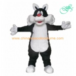 Sylvester the Cat mascot costume, cartoon cat costume, cat animal costume, cartoon cat costume