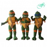 TMNT cartoon mascot costume, TMNT costume, TMNT mascot