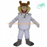 Sandy Cheeks mascot costume, Sandy Cheeks cartoon costume