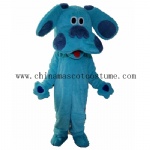 Blue’s Clues character mascot costume, dog cartoon character costume ideas adults