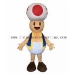 Toad mascot costume, Videogame Toad character costume Mascots Maker, Good Quality for Hire