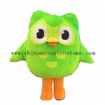 Duolingo mascot costume, Duolingo Cute Owl character costume, costume shop mascot