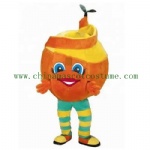 Brand New Orange Fruit Mascot costume, Food Customized Advertising Costume