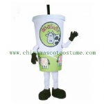 Brand New Drink Cup Mascot costume, High-quality Milk Tea Cup Customized Advertising Costume