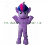 Full-body Design Purple Little Pony Character Costume, Commercial Mascot Costume for Sale